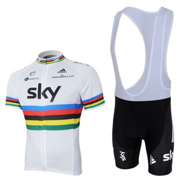 2013 Team Sky UCI Fahrradbekleidung Satz Fahrradtrikot Kurzarm Trikot und Kurz Trägerhose Weiß Schwarz Radtrikot De 2013 Team Sky UCI Fahrradbekleidung Satz Fahrradtrikot Kurzarm Trikot und Kurz Trägerhose Weiß Schwarz Radtrikot De