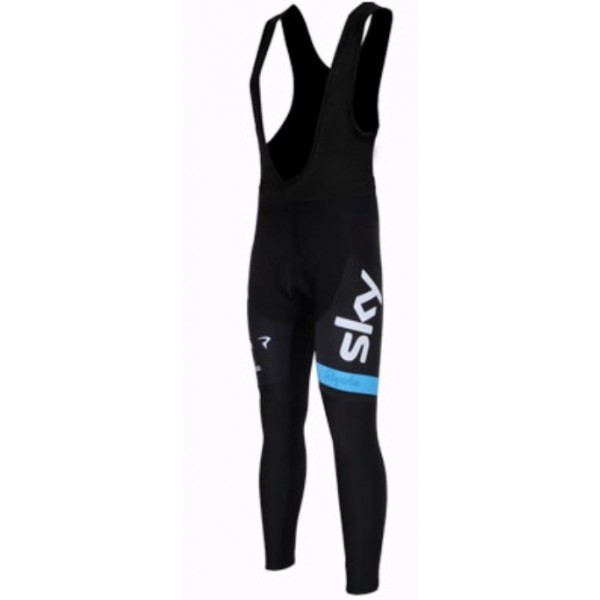 Team Sky Lang Trägerhose Schwarz Blau 2013 Radtrikot De