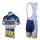 2013 Vacansoleil-DCM Pro Team Fahrradbekleidung Satz Fahrradtrikot Kurzarm Trikot und Kurz Trägerhose Blau Radtrikot De