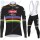 Profiteams Winter 2021 Alpecin Fenix World Champion Schwarz Radsport Fahrradbekleidung Trikot Langarm+Lang Trägerho Radtrikot De