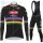 Profiteams Winter 2021 Alpecin Fenix World Champion Schwarz Radsport Fahrradbekleidung Trikot Langarm+Lang Trägerho Radtrikot De