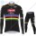 Profiteams Winter 2021 Alpecin Fenix World Champion Schwarz Radsport Fahrradbekleidung Trikot Langarm+Lang Trägerho Radtrikot De