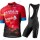 Profiteams Bahrain Victorious 2021 Fahrradbekleidung Satz Radtrikot Kurzarm+Radho Radtrikot De