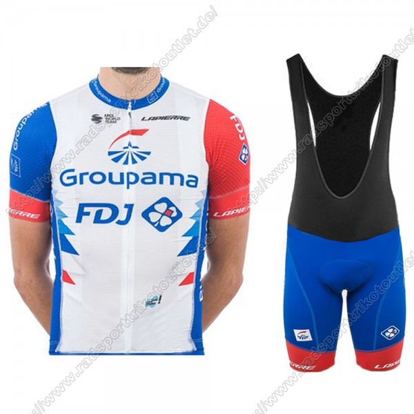 Profiteams Groupama Fdj 2021 Radbekleidung Satz Trikot Kurzarm+Trägerhosen Set Outlet zwa Radtrikot De