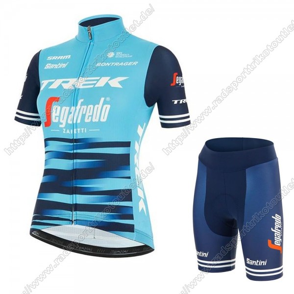 Profiteams Trek Segafredo 2021 Damen Fahrradbekleidung Satz Radtrikot Kurzarm+Radho Radtrikot De