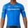 Herren Blau Trikot Giro d'Italia 2024 Race Radtrikot De