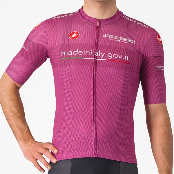 Herren Cyclamen Trikot Giro d'Italia 2024 Classification Radtrikot De Herren Cyclamen Trikot Giro d'Italia 2024 Classification Radtrikot De