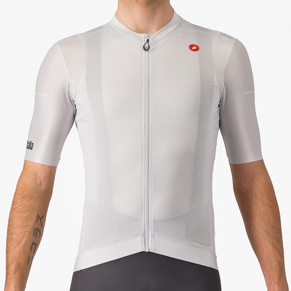 Herren Trofeo Giro d'Italia 2024 Trikot-Silbergrau Radtrikot De Herren Trofeo Giro d'Italia 2024 Trikot-Silbergrau Radtrikot De