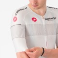 Herren Weißes Trikot Giro d'Italia 2024 Race Radtrikot De Herren Weißes Trikot Giro d'Italia 2024 Race Radtrikot De