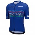 Herren Zurich 2024 Santini UCI Masters Weltmeister trikot-Blau Radtrikot De Herren Zurich 2024 Santini UCI Masters Weltmeister trikot-Blau Radtrikot De