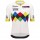 Herren Santini UCI Gravel Weltmeisterschaft trikot Flandern 2024-Weiss Radtrikot De