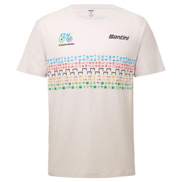 Herren Santini UCI ROAD AND PARA-CYCLING ZURIGO T-Shirt 2024 Radtrikot De