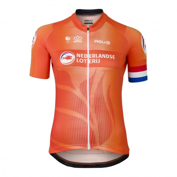 Damen Hollandisch Nationalen Agu frau trikot 2024 Radtrikot De Damen Hollandisch Nationalen Agu frau trikot 2024 Radtrikot De