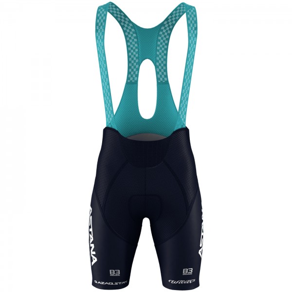 Herren Biemme Astana Qazaqstan 2024 tragerhose Radtrikot De Herren Biemme Astana Qazaqstan 2024 tragerhose Radtrikot De