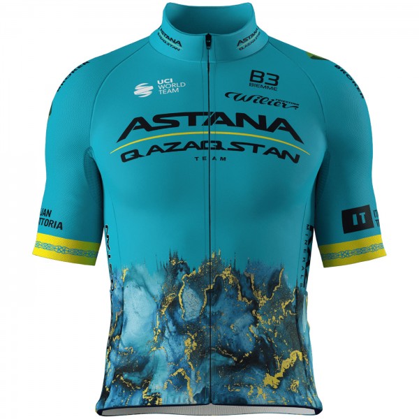 Herren Biemme Astana Qazaqstan 2024 Asteria Pro trikot Radtrikot De Herren Biemme Astana Qazaqstan 2024 Asteria Pro trikot Radtrikot De