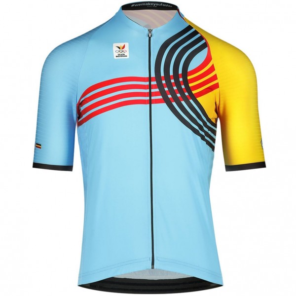 Herren Belgischen Nationalen trikot-Paris 2024 Radtrikot De Herren Belgischen Nationalen trikot-Paris 2024 Radtrikot De