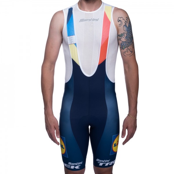Herren Santini Lidl Trek 2024 tragerhose Radtrikot De