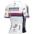 Herren Ale Bahrain Victorious 2024 trikot-Britischer Meister Radtrikot De