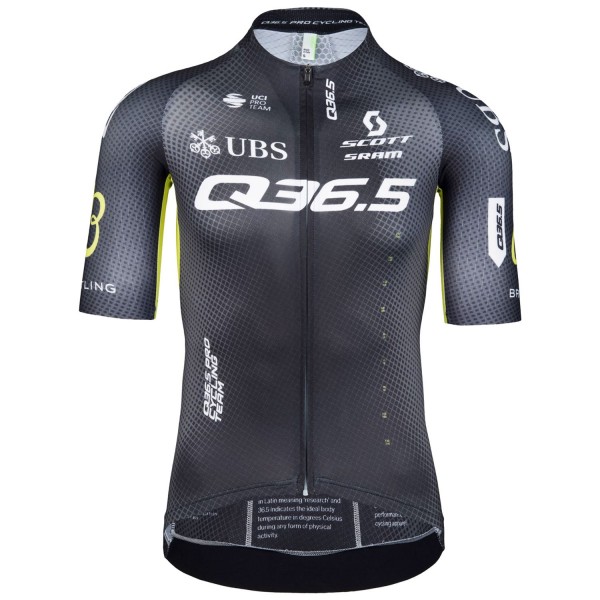 Herren Q36.5 Pro Cycling Team trikot Radtrikot De