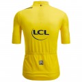 Herren Gelbes Trikot Tour de France 2024 Fan Linie Radtrikot De Herren Gelbes Trikot Tour de France 2024 Fan Linie Radtrikot De