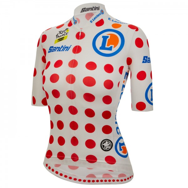 Damen Tour de France 2024 Pois frau trikot Radtrikot De