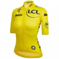 Damen Gelbes Trikot Damen Tour de France 2024 Radtrikot De Damen Gelbes Trikot Damen Tour de France 2024 Radtrikot De