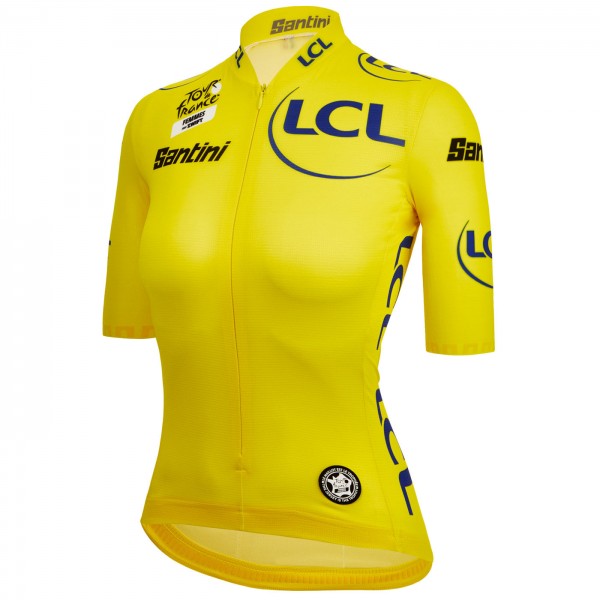 Damen Gelbes Trikot Damen Tour de France 2024 Radtrikot De Damen Gelbes Trikot Damen Tour de France 2024 Radtrikot De