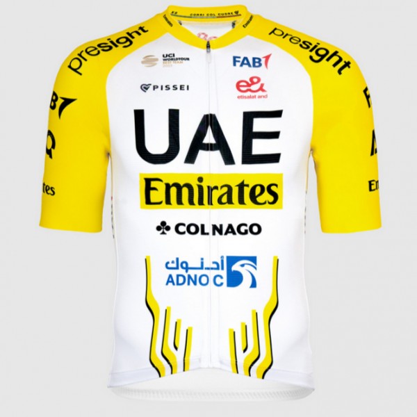 Herren Pissei Team UAE 2024 Trikot-Tour de France Radtrikot De Herren Pissei Team UAE 2024 Trikot-Tour de France Radtrikot De