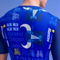 Herren Jersey Santini Tour de France 2024-Turin Radtrikot De Herren Jersey Santini Tour de France 2024-Turin Radtrikot De