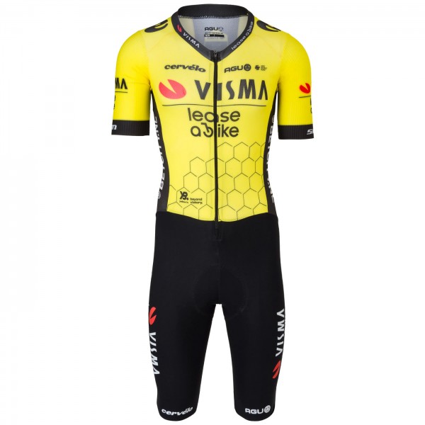 Herren Body Agu Team Visma Lease a bike 2024 Radtrikot De