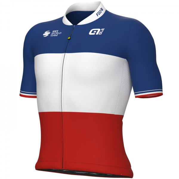 Herren Ale Groupama FDJ 2024 trikot-Franzosischer meister Radtrikot De Herren Ale Groupama FDJ 2024 trikot-Franzosischer meister Radtrikot De