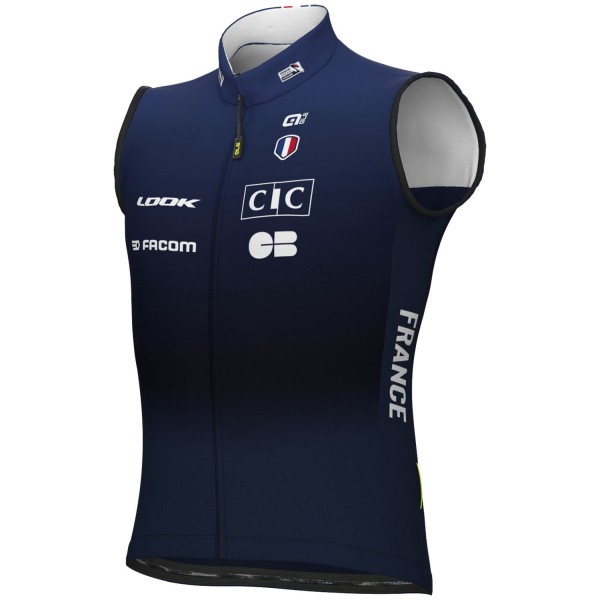 Herren Ale French National 2024 wind weste Radtrikot De