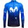 Herren Gobik Movistar 2024 Hyder langarm trikot Radtrikot De
