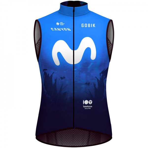 Herren Gobik Movistar 2024 Plus 2.0 weste Radtrikot De