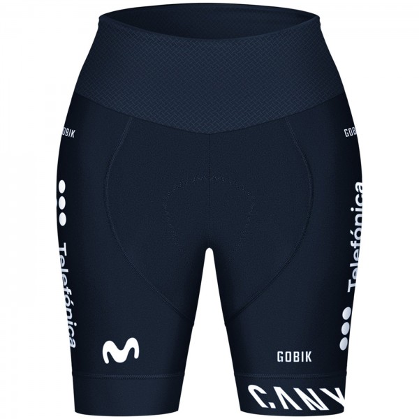 Damen Gobik Movistar 2024 K9 frau hose Radtrikot De