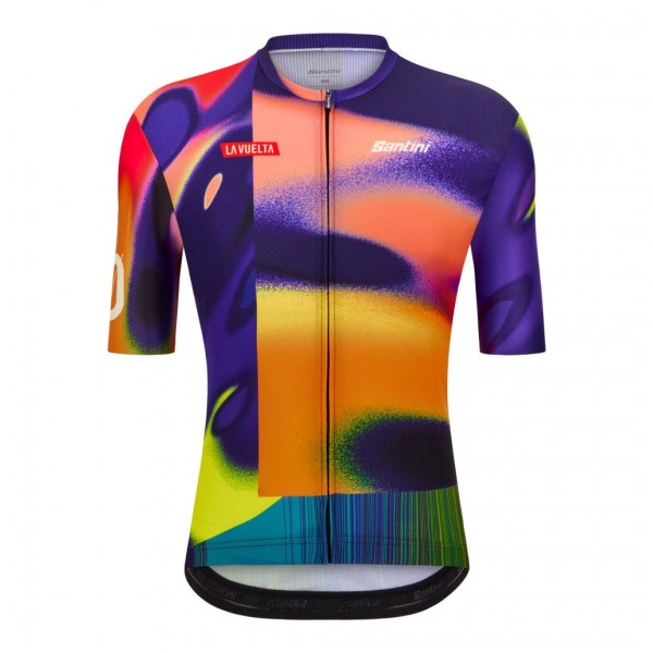 Herren Santini Vuelta Espana 2024 trikot-Madrid Radtrikot De