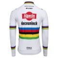 Herren Alpecin Deceuninck 2024 lang arm trikot-WC Radtrikot De Herren Alpecin Deceuninck 2024 lang arm trikot-WC Radtrikot De