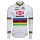 Herren Alpecin Deceuninck 2024 lang arm trikot-WC Radtrikot De