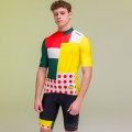 Herren Santini Tour de France 2024 trikot-Combo Radtrikot De Herren Santini Tour de France 2024 trikot-Combo Radtrikot De