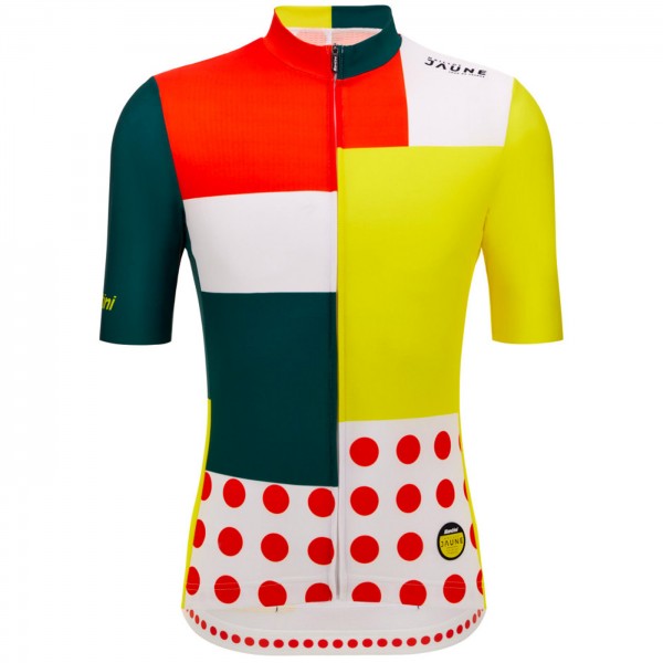 Herren Santini Tour de France 2024 trikot-Combo Radtrikot De Herren Santini Tour de France 2024 trikot-Combo Radtrikot De