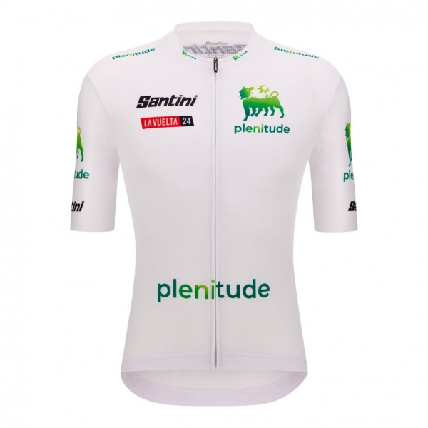 Herren Vuelta Espana weiss trikot 2024 Radtrikot De