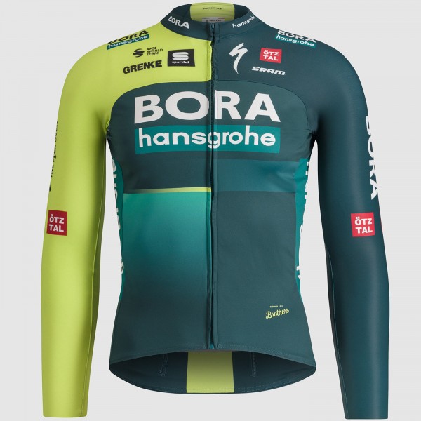 Herren Sportful Bora Hansgrohe 2024 Thermal langarm trikot Radtrikot De