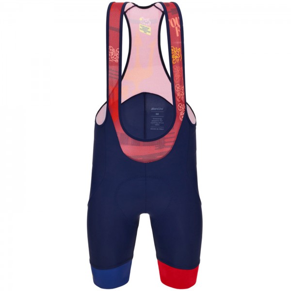 Herren Santini Tour de France 2024 tragerhose-Bologna Radtrikot De