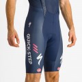 Herren Castelli Soudal Quick-Step 2024 Free Aero RC PRO kurz tragerhose Radtrikot De
