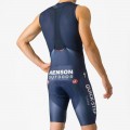 Herren Castelli Soudal Quick-Step 2024 Free Aero RC PRO kurz tragerhose Radtrikot De