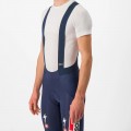 Herren Castelli Soudal Quick-Step 2024 Sorpasso RoS lange tragerhose Radtrikot De