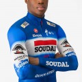 Herren Castelli Soudal Quick-Step 2024 Thermal langarm trikot Radtrikot De Herren Castelli Soudal Quick-Step 2024 Thermal langarm trikot Radtrikot De