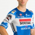 Herren Castelli Soudal Quick-Step 2024 Aero Race 7.0 trikot Radtrikot De Herren Castelli Soudal Quick-Step 2024 Aero Race 7.0 trikot Radtrikot De