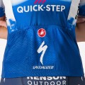 Damen Castelli Soudal Quick-Step 2024 Competizione 3 frau trikot Radtrikot De
