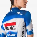 Damen Castelli Soudal Quick-Step 2024 Competizione 3 frau trikot Radtrikot De